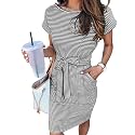 MEROKEETY Women39s 2026 Summer Short Sleeve Casual