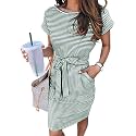 MEROKEETY Women39s 2026 Summer Short Sleeve Casual