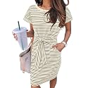 MEROKEETY Women39s 2026 Summer Short Sleeve Casual