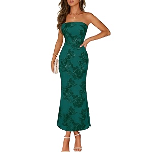 MEROKEETY Womens Summer Floral Wedding Guest Cocktail