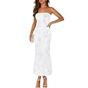 MEROKEETY Women39s Summer Floral Wedding Guest Cocktail