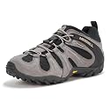 Merrell Men's Chameleon 8 Stretch Tactical Work Shoes, Waterproof Nubuck &amp; Mesh Upper Ultra-Lightweight Hiking Combat Boots