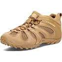 Merrell Men's Chameleon 8 Stretch Tactical Work Shoes, Waterproof Nubuck &amp; Mesh Upper Ultra-Lightweight Hiking Combat Boots