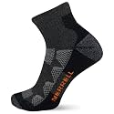 Merrell Men's and Women's MOAB Hiking Midweight Cushion Socks - Unisex Coolmax Moisture Management and Arch Support