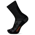 Merrell Men's and Women's MOAB Hiking Midweight Cushion Socks - Unisex Coolmax Moisture Management and Arch Support