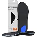 MERRELL Premium Comfort Insoles for Men - Orthotic Insoles with Slow Rebound Memory Foam & Semi-Rigid Cork Layer for support - Plantar Fasciitis Relief, Work Boot, Hiking/For Low to Medium Arch Height