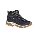 Merrell Men's Moab 2 Mid Waterproof Hiking Boot, Black Gum, 8.5