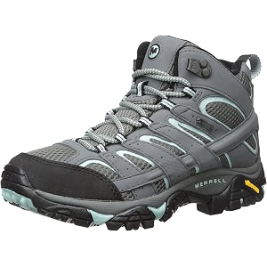 merrell women39s moab 2 mid gtx high rise hiking boots green sedona sage 75 uk