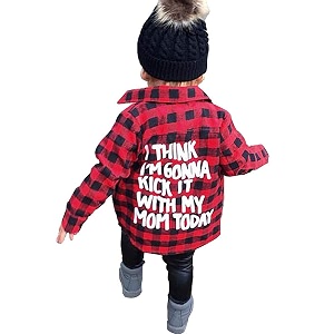 MERSARIPHY Toddler Long Sleeve Shirt Baby Boy