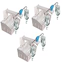 Saline Stand Wall Mount 2 Hook for Hospital, ICU, Clinics, Labs, Homes IV Saline Bags Saline Stand Wall Mount Saline Stand (Saline Stand 2 Hook with Basket Pack of 3)