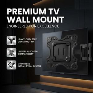 merugni universal standard-heavy duty  for 32-40-42-43i nch tv wall mount for all type tv stand base