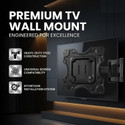 merugni UNIVERSAL STANDARD-HEAVY DUTY | FOR 32-40-42-43I NCH TV WALL MOUNT FOR ALL TYPE TV Stand Base