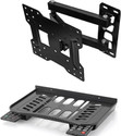 merugni UNIVERSAL STANDARD SETUPBOX & TV WallMount for 23 to 43 inch LED/LCD TV (Black) TV Stand Base (Furniture Accessories, Iron)