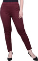 MESH Jegging For Girls (Maroon, Pack of 1)