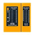 2-in-1 Network and HDMI Cable Tester Tool Portable High Definition Multimedia Interface RJ45/cat5 cat5e cat6 cat6a UTP Ethernet LAN Wire Continuity Checker (HDMI + LAN Cable Tester-Orange)