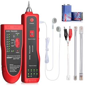 ar-868 wire tracker cable tester rj11 rj45 lan network ethernet cable tester ethernet cat5 cat6 telephone line data cables checker tracker finder wire tracker
