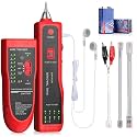 AR-868 Wire Tracker Cable Tester, RJ11 RJ45 LAN Network Ethernet Cable Tester Ethernet cat5 cat6 Telephone line Data Cables Checker Tracker Finder (Wire Tracker)