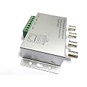 UTP 4 Channel Passive Video Balun Transceiver, BNC to Cat5/5E/6 RJ45(T568B) UTP Cable Converter for CCTV Surveillance Camera System
