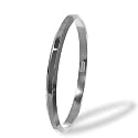 Mesmerize Round Flat Kada For Men | Stainless Kada For Everyday Wear | Gloss Finish | 6 months warranty included.