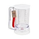Mess-Free Pancakes Pourer & Cupcake Batter Dispenser | 4 Cup Capacity | Precision Pour Control & Easy-Squeeze Handle | BPA-Free Kitchen Tool for Waffles, Crepes & Muffins