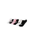 Messi Boys Lifestyle No-Show Socks, 6-Pack, Soft & Stretchy, Comfortable