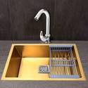 MESSINA 24×18×10 MATT FINISH (24''x18''x10'') Vessel Sink (GOLD)