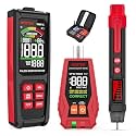 MESTEK Home Inspector Tool Kit with GFCI Outlet Tester, Moisture Meter, Upgraded AC50 Non-Contact Voltage Tester Pen, Electric Tester Kit with Carrying Case, Batteries