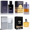 META-BOSEM Mens Cologne Set, Eau de Parfum, 4 Pack (3.4 oz / 100 mL Each), YOU ARE STRONGER, Azura Noir After Dark, Essey Miyami, Savag,Valentine Milano for workdays to weekends