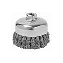 Metabo - Application: Steel/Stainless Steel - 6" x 5/16" x 5/8-11" Ss. Knot Brush (655218000), Wire Wheels
