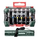 Metabo - Bit Box, 29Piece + Mini Flash Light (626721000), Other Cordless Accessories