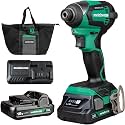 Metabo HPT 18V Cordless Brushless, Impact Driver Kit, WH18DEX