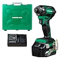 Metabo HPT 36V Cordless Triple Hammer, Impact Driver Kit 1/4-Inch, WH36DC