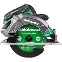 Metabo HPT - MultiVolt 18V Cordless Circular Saw | 7-1/4" Blade | Tool Only, No Battery, LED Work Light, Dust Blower, Blade Wrench in Tool | Backlash Protection | C1807DAQ4
