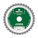 METAK HM 210 x 30 mm Multifunctional Circular Saw Blade for Wood, Metal, Aluminium | Multi-Material Saw Blade 210 mm 36 Teeth for Steel | 30 mm Reduction Ring Included
