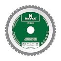 METAK HM 254 x 30 mm Multi-functional Circular Saw Blade for Wood, Metal, Aluminium | Multi-Material Saw Blade 254 mm 48 Teeth for Steel | 30mm Reduction Ring Included