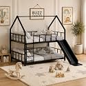 Metal Bunk Bed for Kids amp AdultsTwin