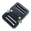 Metal Dual Adjustable Tactical Belt Buckle,1inch（25mm） Heavy Duty Belt Buckle