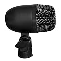 Metal Kick Drum Microphone, Cardioid Dynamic Mic For Bass Drums And Recording With Mount Base