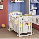 Metal Kids Bed for Bedroom | Metal Single Bed Cot | Sofa Bed for Kids Without Mattress for Kids (White)