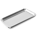 Metal Mayo Tray for Medical Instruments, Dental, Tattoo and Surgical Supplies, Stainless Steel, 14" X 10" X 1 4/8"