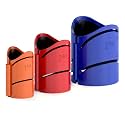Metal Pipe Cutting Guide Kit, Pipe Cutting Guide Tool, Pipe Saddle Template Cutting Guide, High-Precision Cross｜Saddle Cuts at 22.5°, 45°, 90°, 3 Pack Size 1-7/8", 2-3/8", 2-7/8"