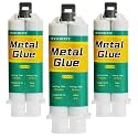 Metal Repair Glue, Muffler Repair kit, Epoxy Adhesive, 5.28 oz