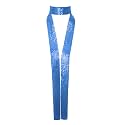 Metal Sequin Ties for Women Long Skinny Scarves, Sparkly Glitter Scarf Necktie Belt for Party Prom Wedding Daily