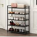 Metal Shoe Rack Stand for Home Storage Easy Assembly (5 Tier)