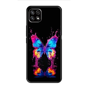Metal TPU Printed Back Cover for Samsung