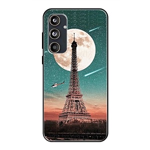 Metal TPU Printed Back Cover for Samsung