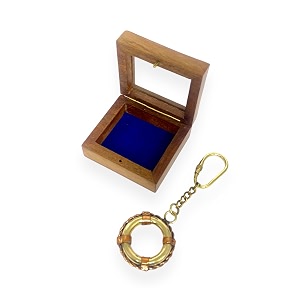 Metal Vintage Bike Keychain Gold for Bag