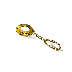 Metal Vintage Bike Keychain Gold for Bag