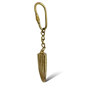 Metal Vintage Bike Keychain Gold for Bag