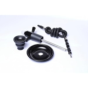 metallic aluminium hobo hookah universal stem fits to any bottle multicolour